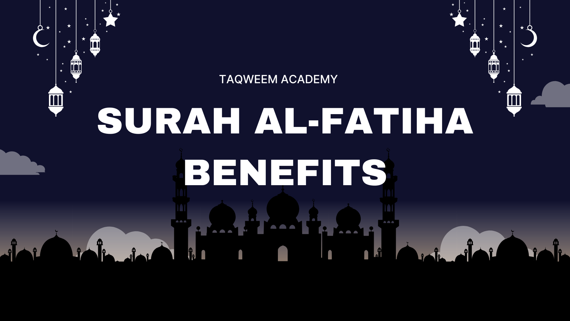 Surah Al-Fatiha Benefits