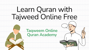 Learn Quran with Tajweed Online Free