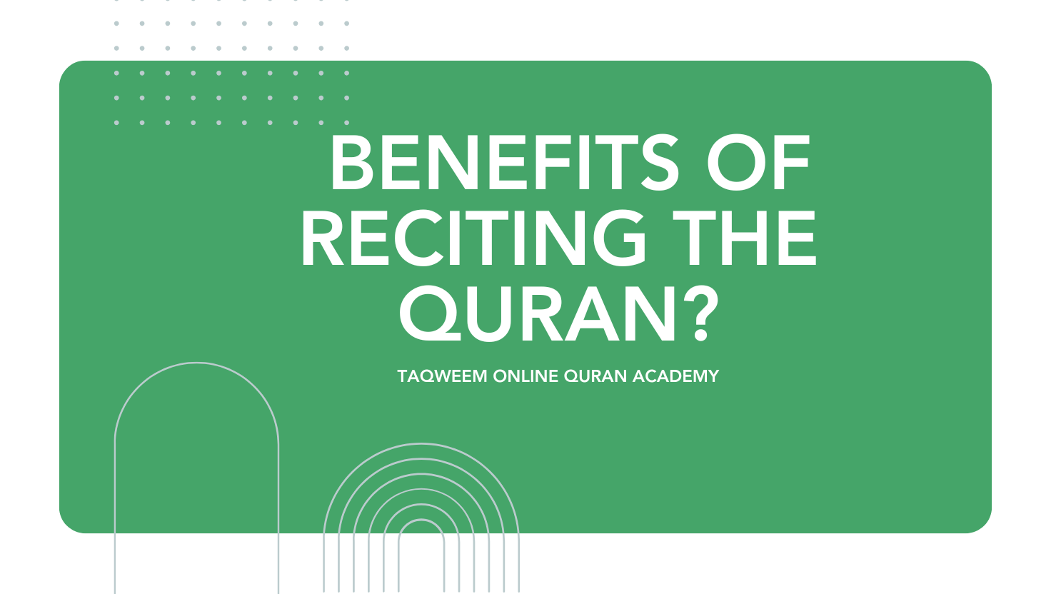 What are the benefits of reciting the Quran daily?