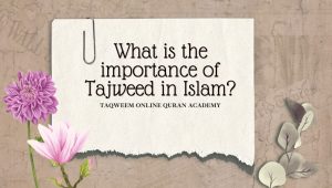 What is the importance of Tajweed in Islam?