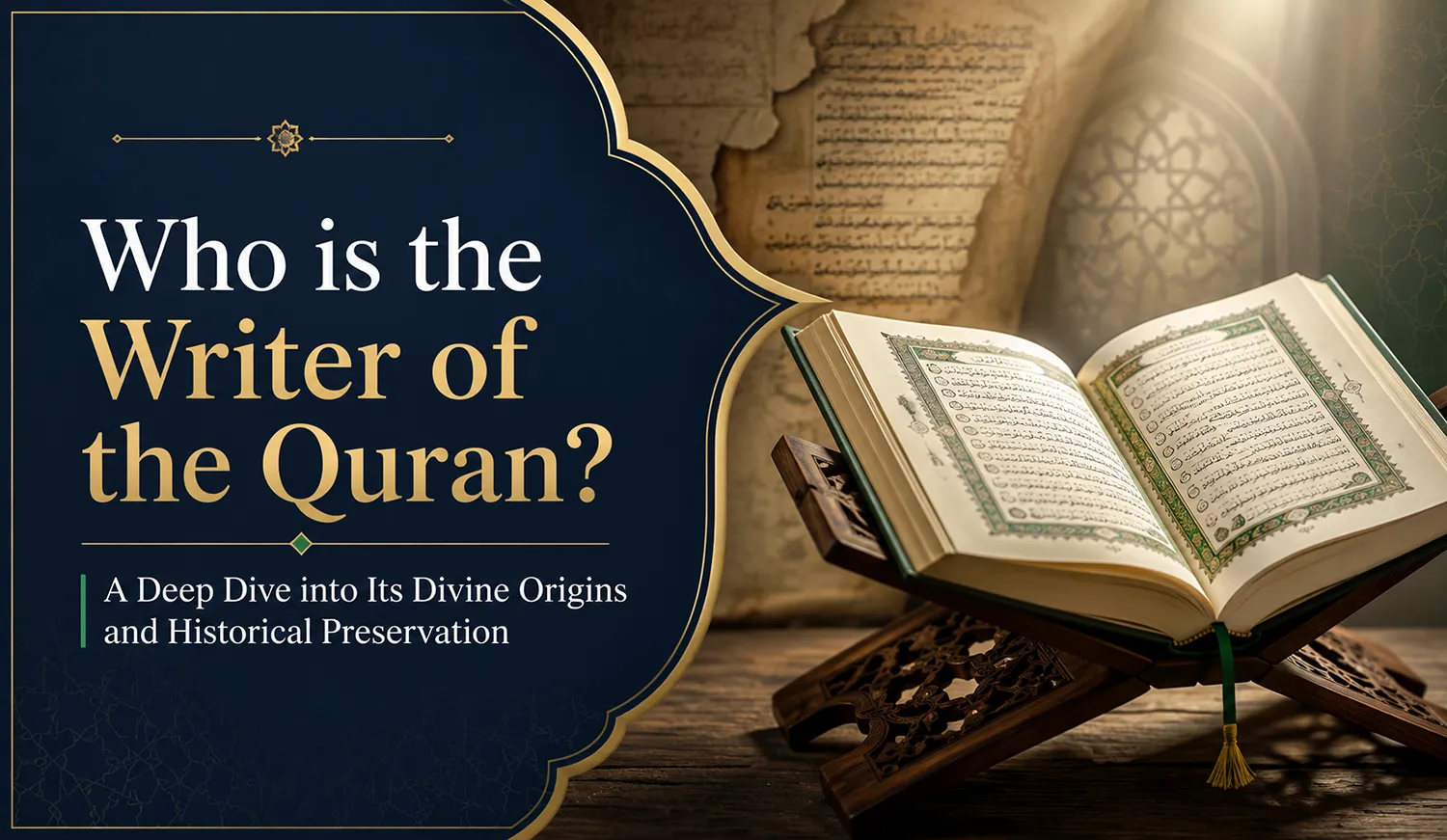 Who is the Writer of the Quran